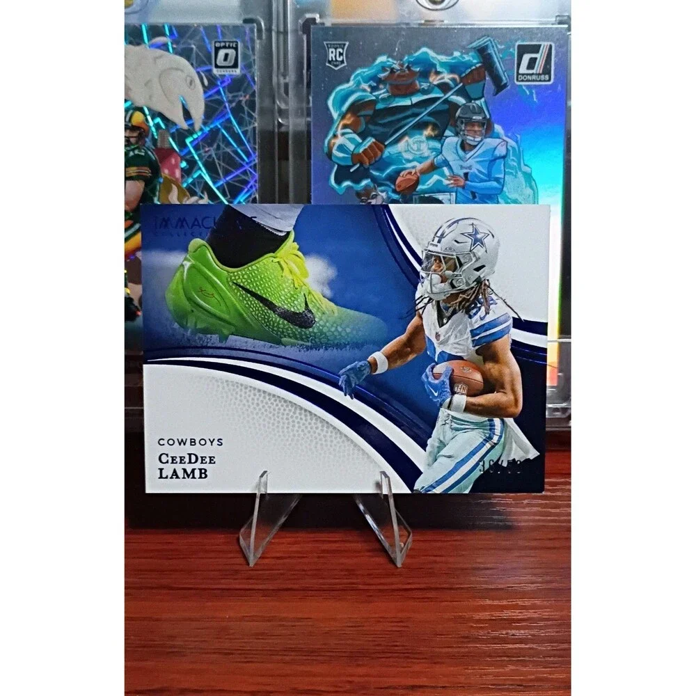 2025 Panini Immaculate Collection - Cleats CeeDee Lamb #63 Blue /50
